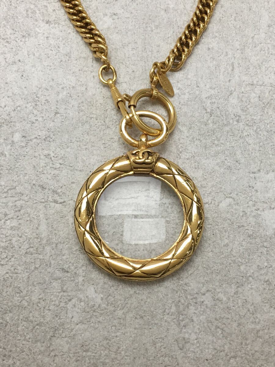 お年玉セール特価】 CHANEL◇CHANEL シャネル ネックレス/GLD/トップ有