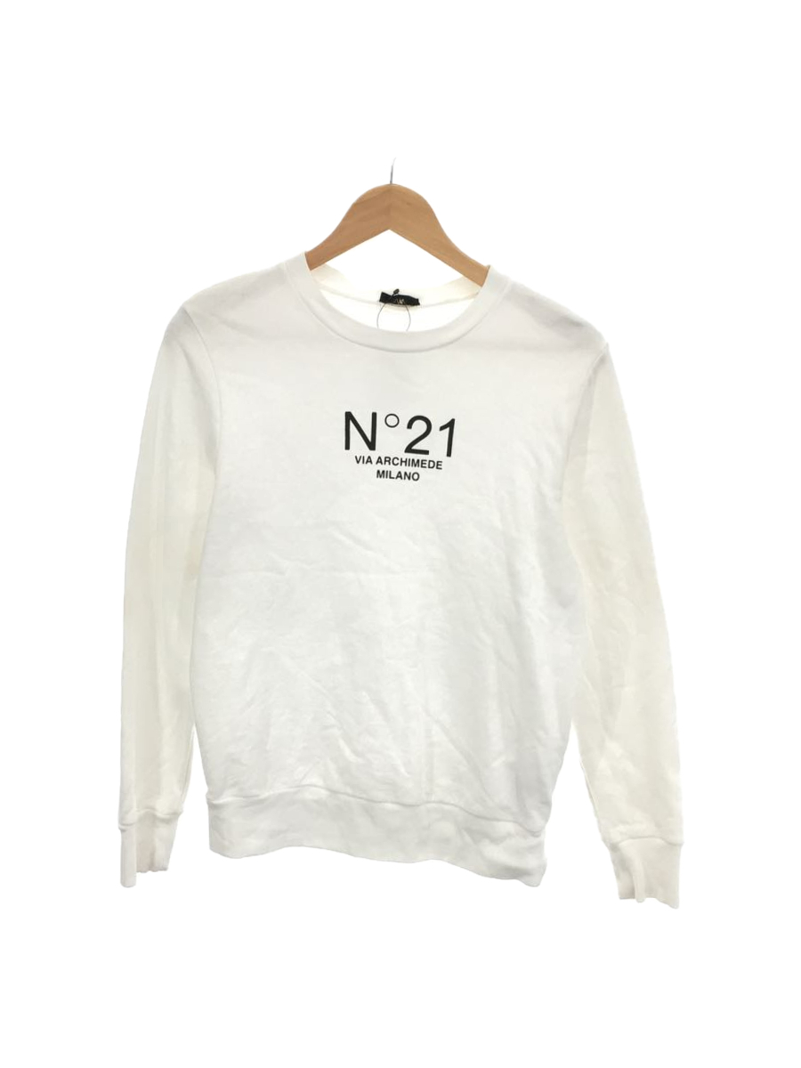 N21(numero ventuno)◆スウェット/14/コットン/WHT