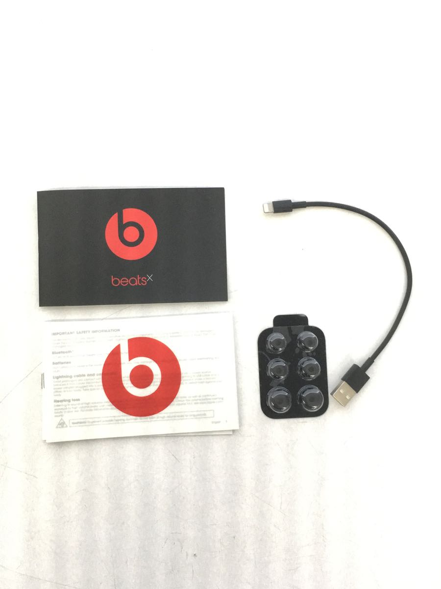 beats by dr.dre◆イヤホン・ヘッドホン BeatsX MTH52PA/A [ブラック]_画像5