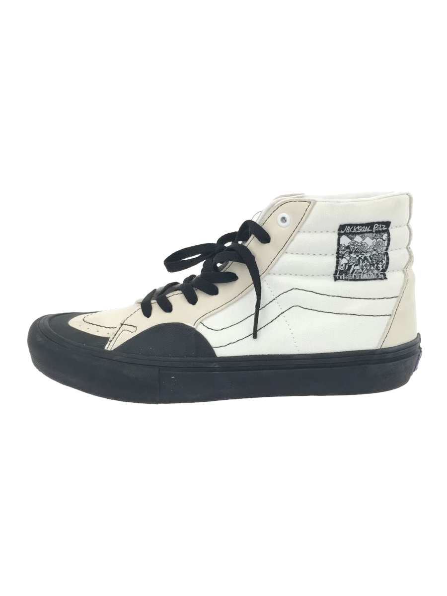 VANS◆ハイカットスニーカー/28cm/WHT