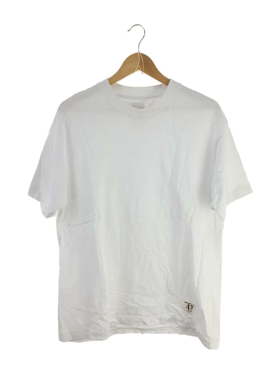 WILD LIFE TAILOR Adam et ROPE◆Tシャツ/42/コットン/WHT/無地_画像1