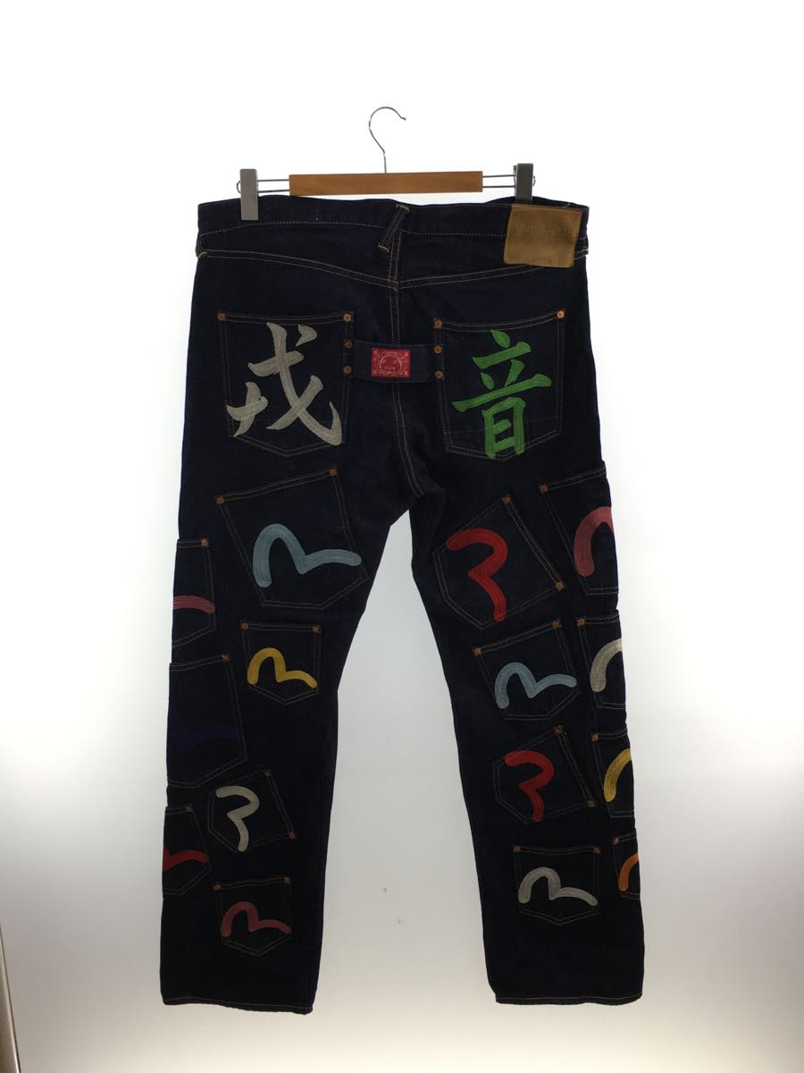 EVISU◇エヴィス/メニーポケット/ボトム/36/デニム/インディゴ EVISU◇エヴィス/メニーポケット/ボトム/36/デニム/インディゴ