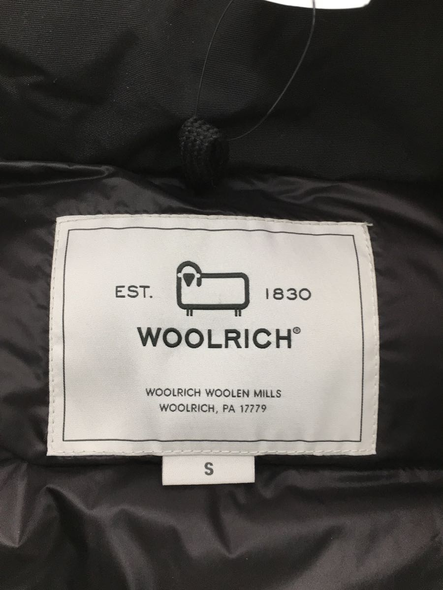 半額SALE/ Woolrich◇ダウンベスト/S/コットン/BLK Sサイズ