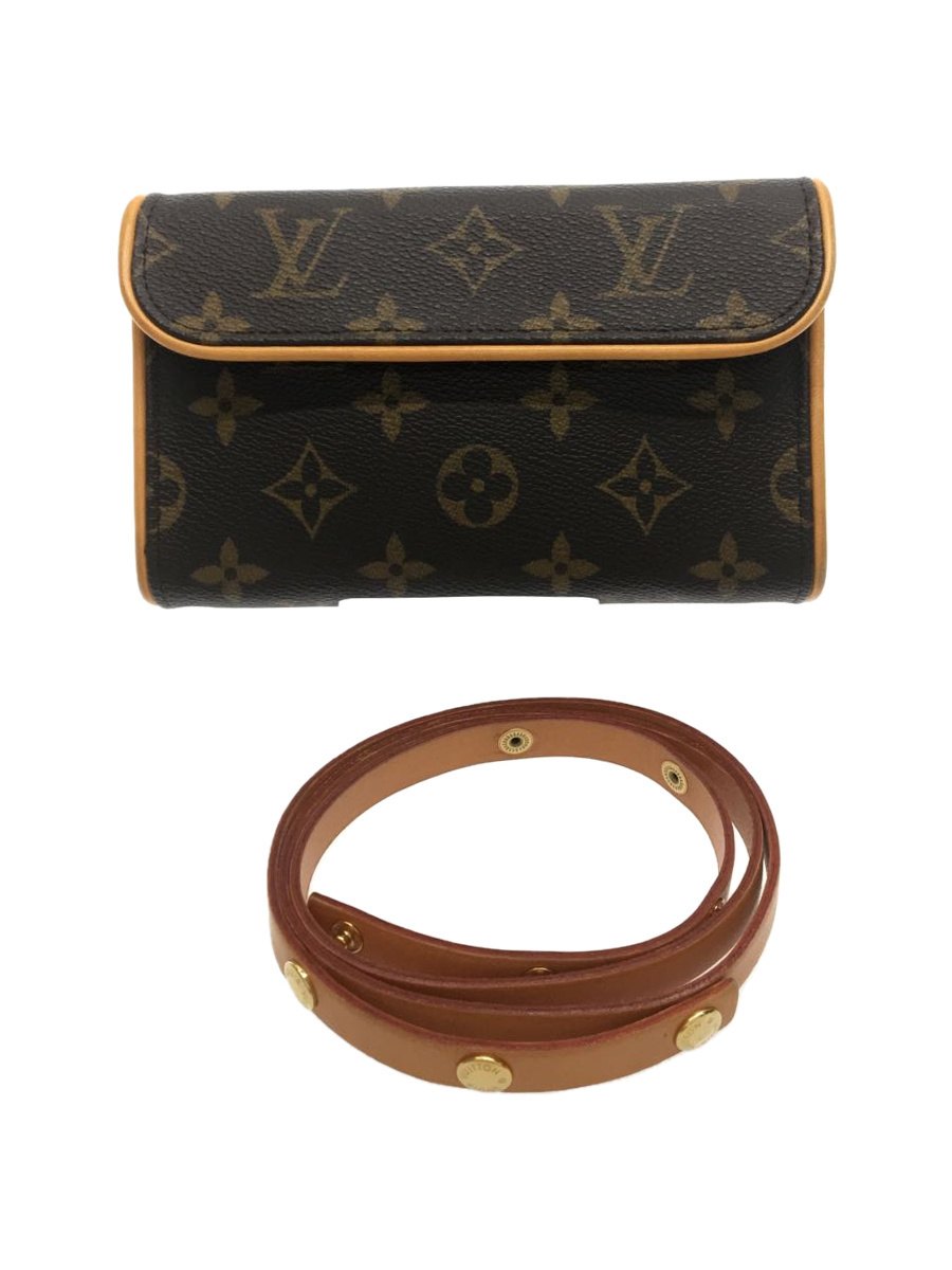 LOUIS VUITTON◆M51855/FL1004/ポシェット・フロランティーヌ_モノグラム/ショルダーバッグ/ポーチ/鞄/茶_画像1