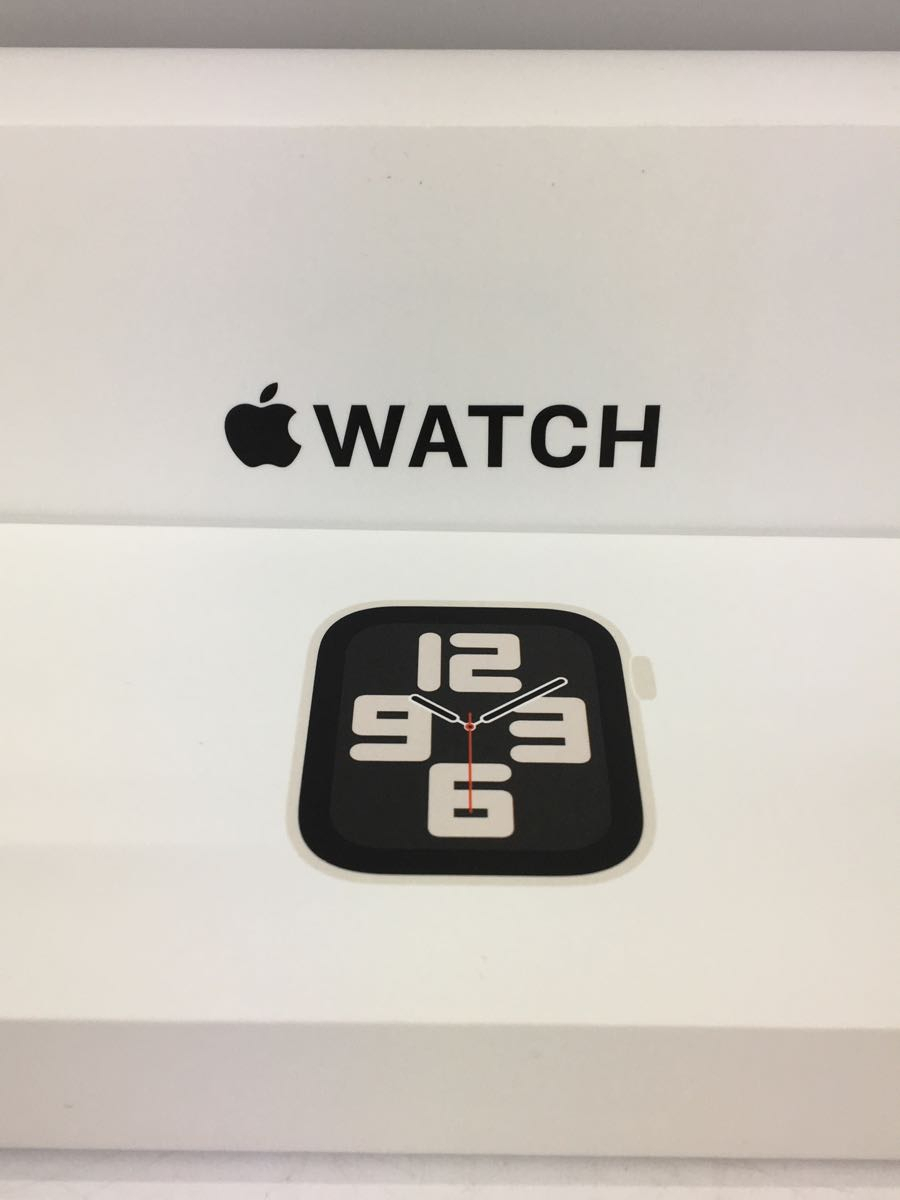 Apple◇Apple Watch SE 第2世代 GPSモデル 44mm MNJX3J/A [スターライト]/デジタル 