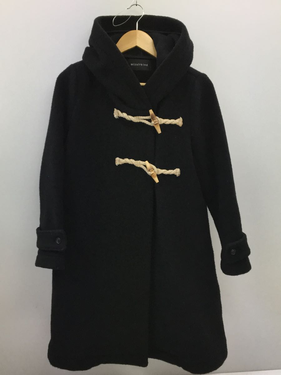 独特の上品 mizuiro ind◇Aラインメルトンウールダッフルコート M