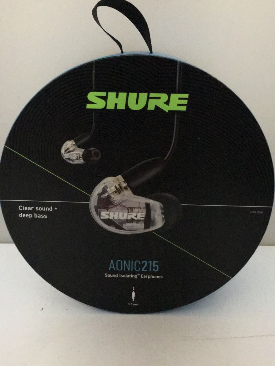 冬バーゲン☆】 SHURE◇AONIC215 イヤホン SE215DYCL+UNI-A その他