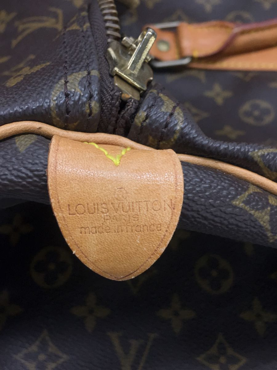 LOUIS VUITTON◆M41424/キーポル55_モノグラム/ボストンバッグ/総柄/ブラウン/茶色/手提げ/鞄_画像5