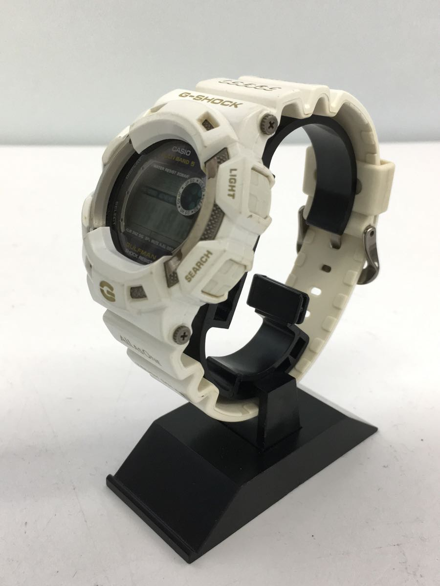 CASIO◆GW-9100K-7JR/ソーラー腕時計・G-SHOCK/ジーショック/リストウォッチ/ホワイト/白_画像2