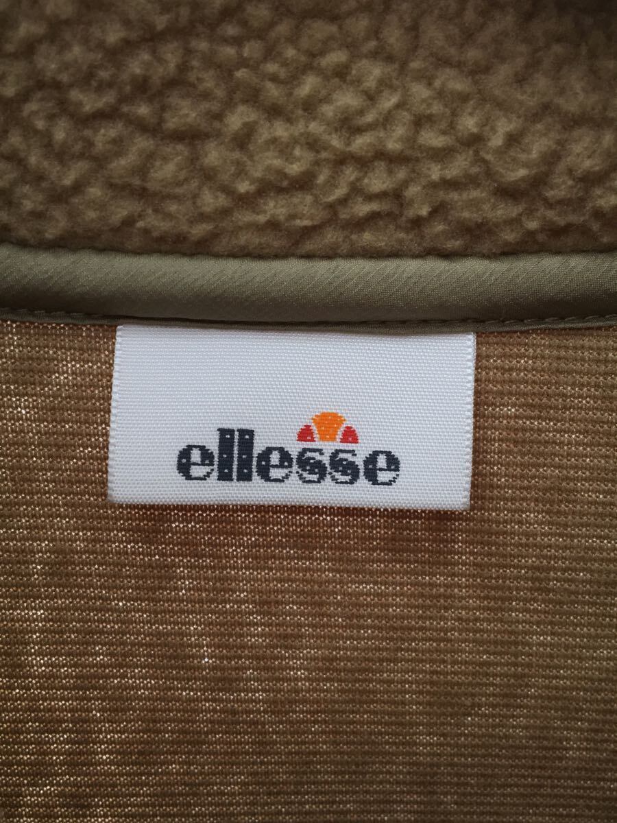 ELLESSE◆フリースジャケット/M/ポリエステル/BRW/EM39316_画像3