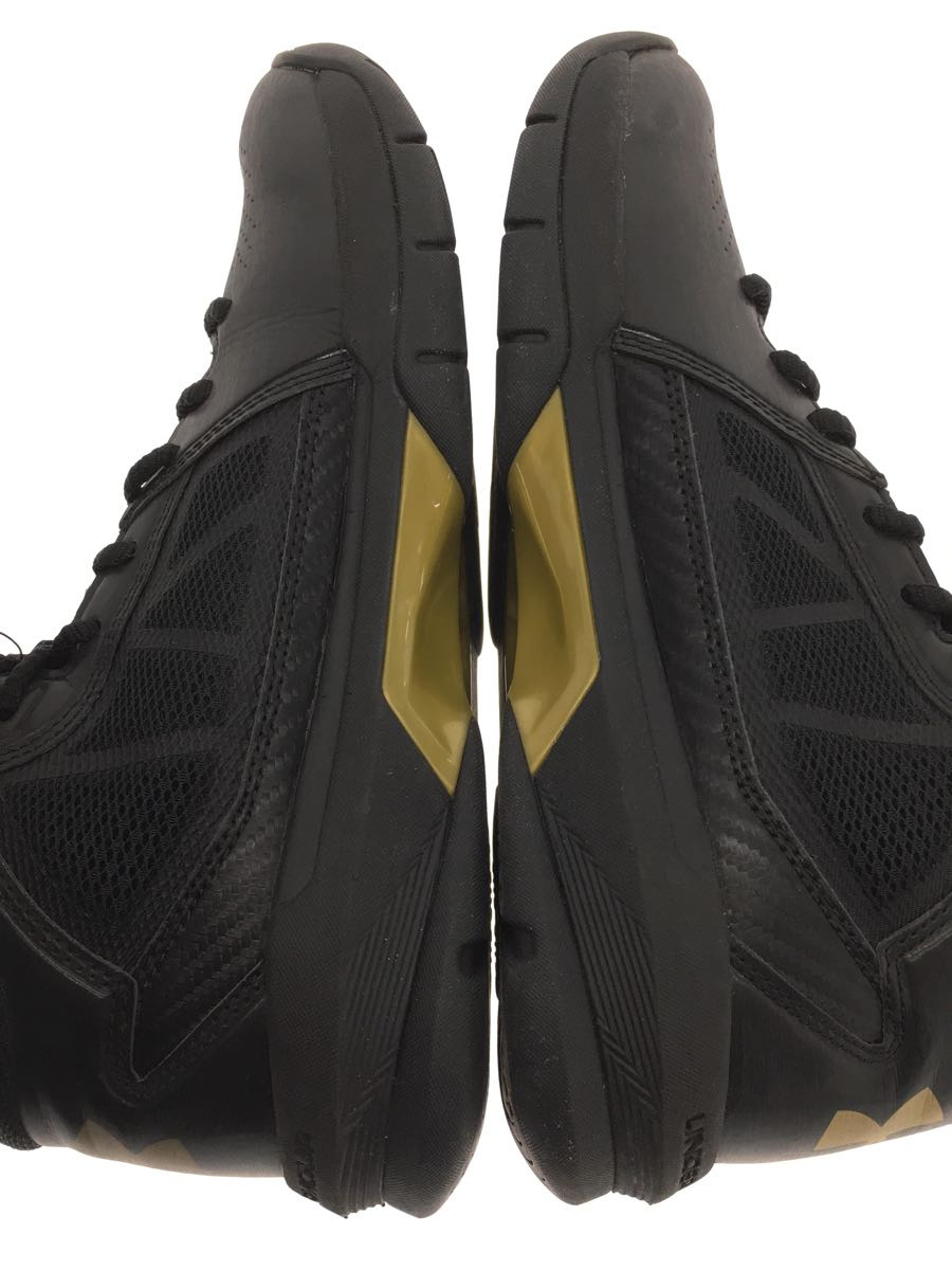 UNDER ARMOUR◆ハイカットスニーカー/25.5cm/BLK_画像7