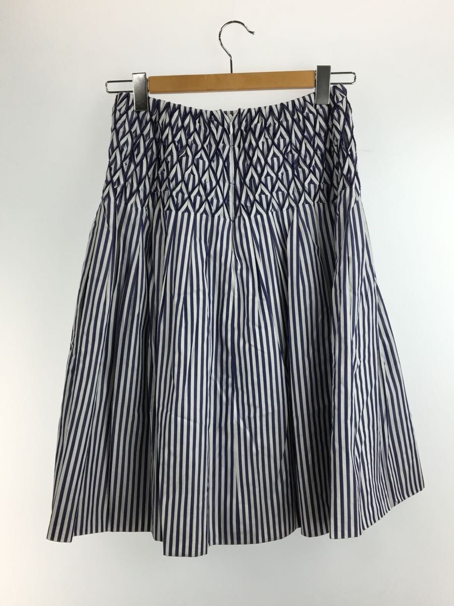 CHANEL◇スカート/34/コットン/BLU/ストライプ | normanhubbard.com