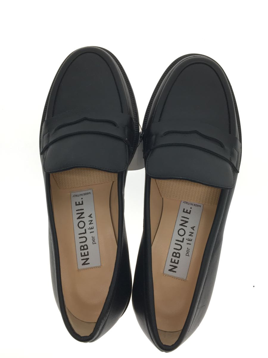 NEBULONI E.*21AW/IENA special order /ne blow ni/ coin Loafer /35/ black / leather 
