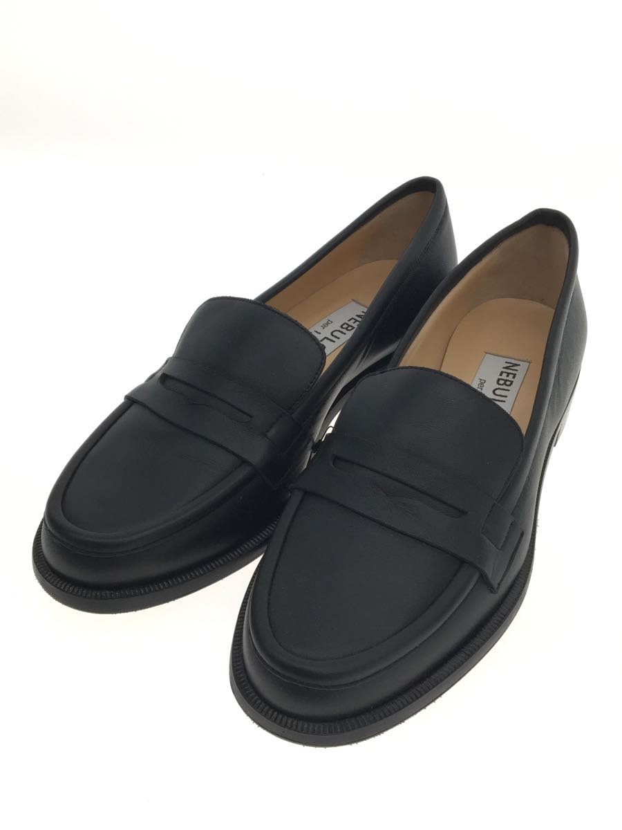NEBULONI E.*21AW/IENA special order /ne blow ni/ coin Loafer /35/ black / leather 