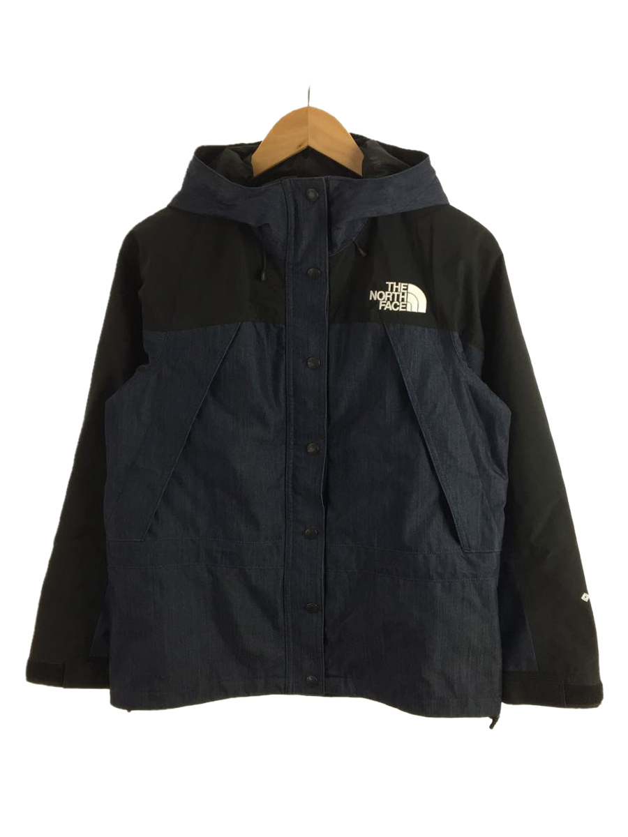 THE NORTH FACE◆MOUNTAIN LIGHT DENIM JACKET/M/ナイロン/NVY