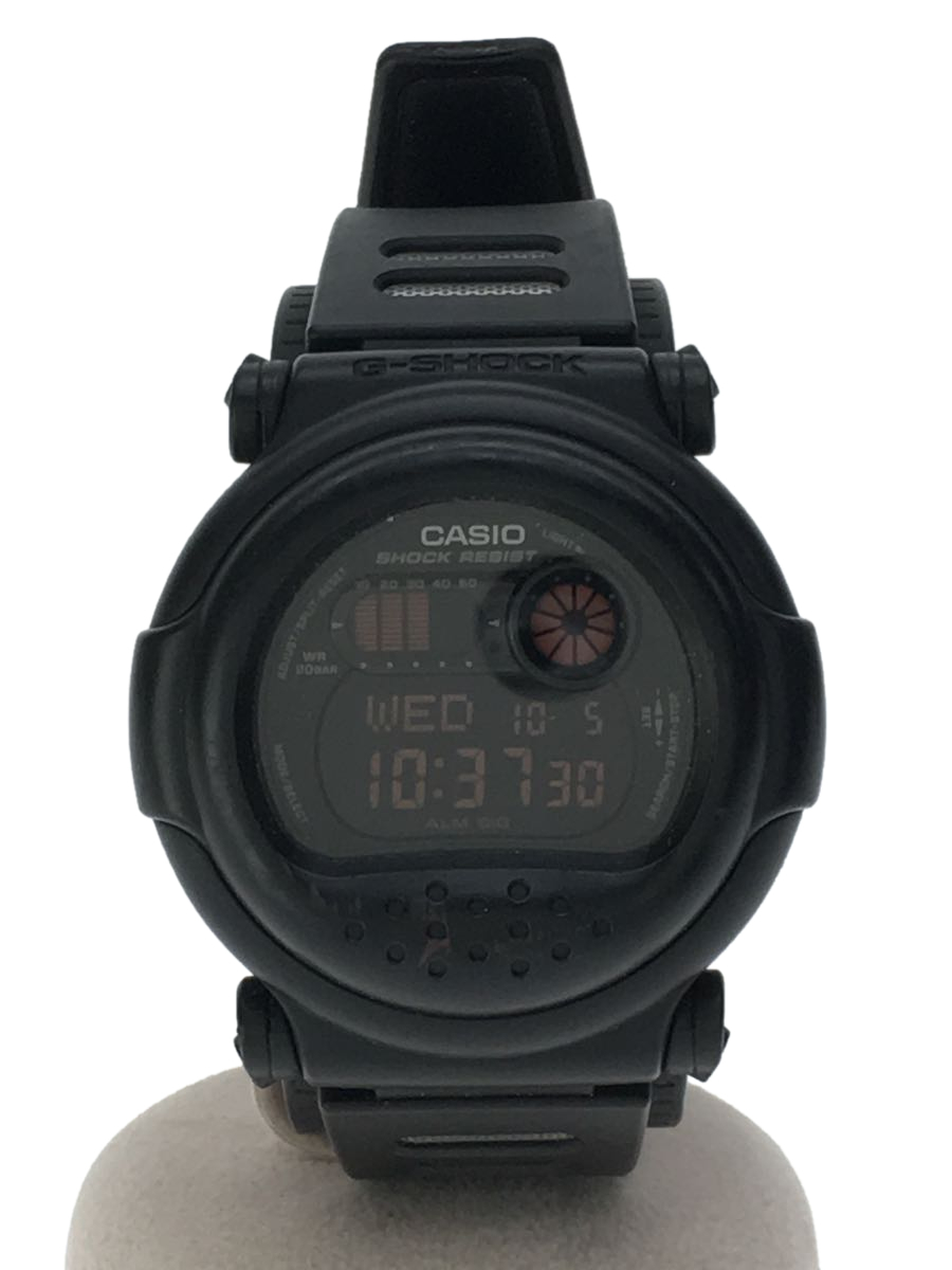 CASIO◆クォーツ腕時計/デジタル/ブラック/G-001/カシオ/色移りあり/