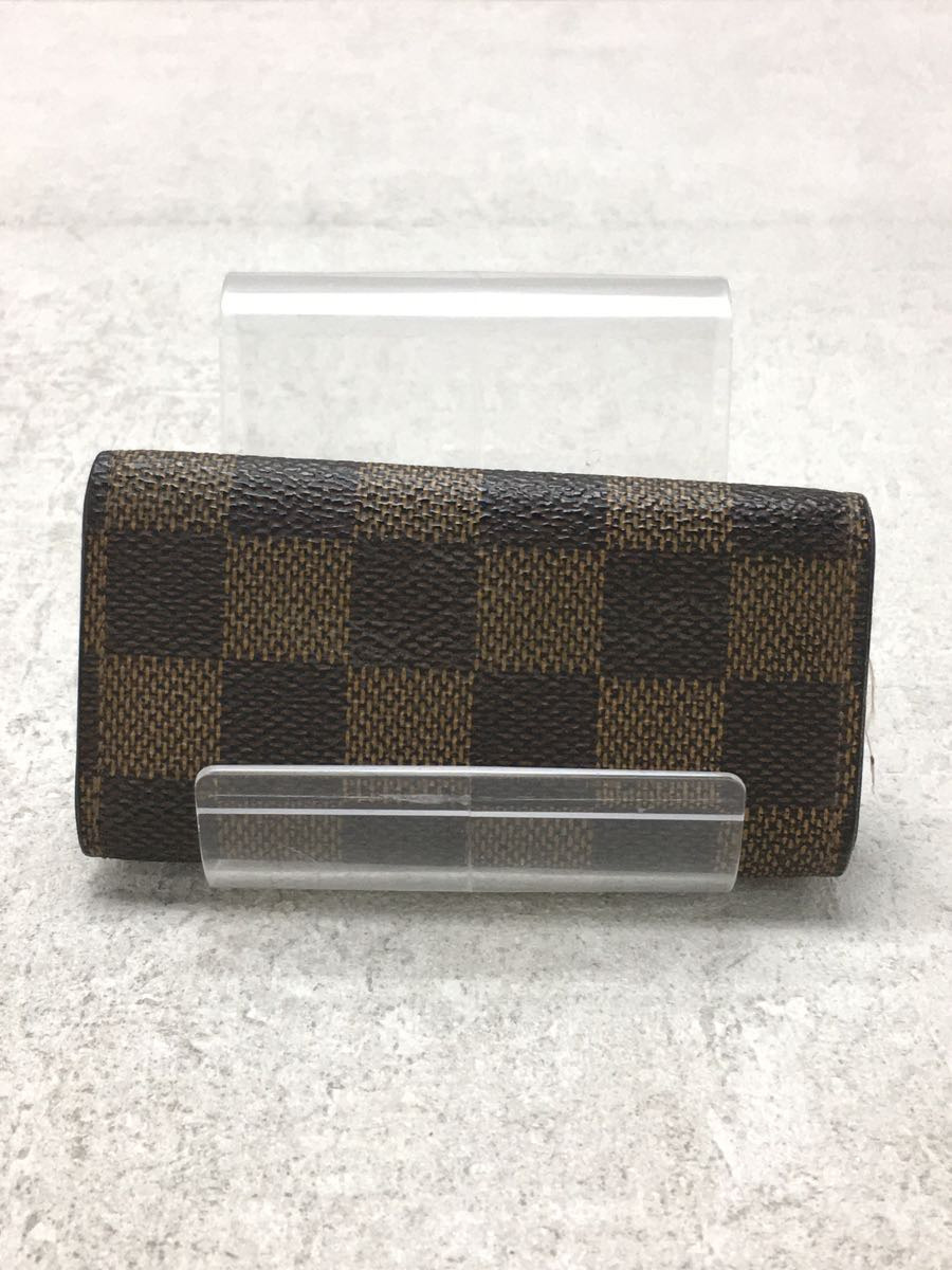 LOUIS VUITTON◆ミュルティクレ4_ダミエ・エベヌ_BRW/PVC/BRW/レディース/n62631/_画像2