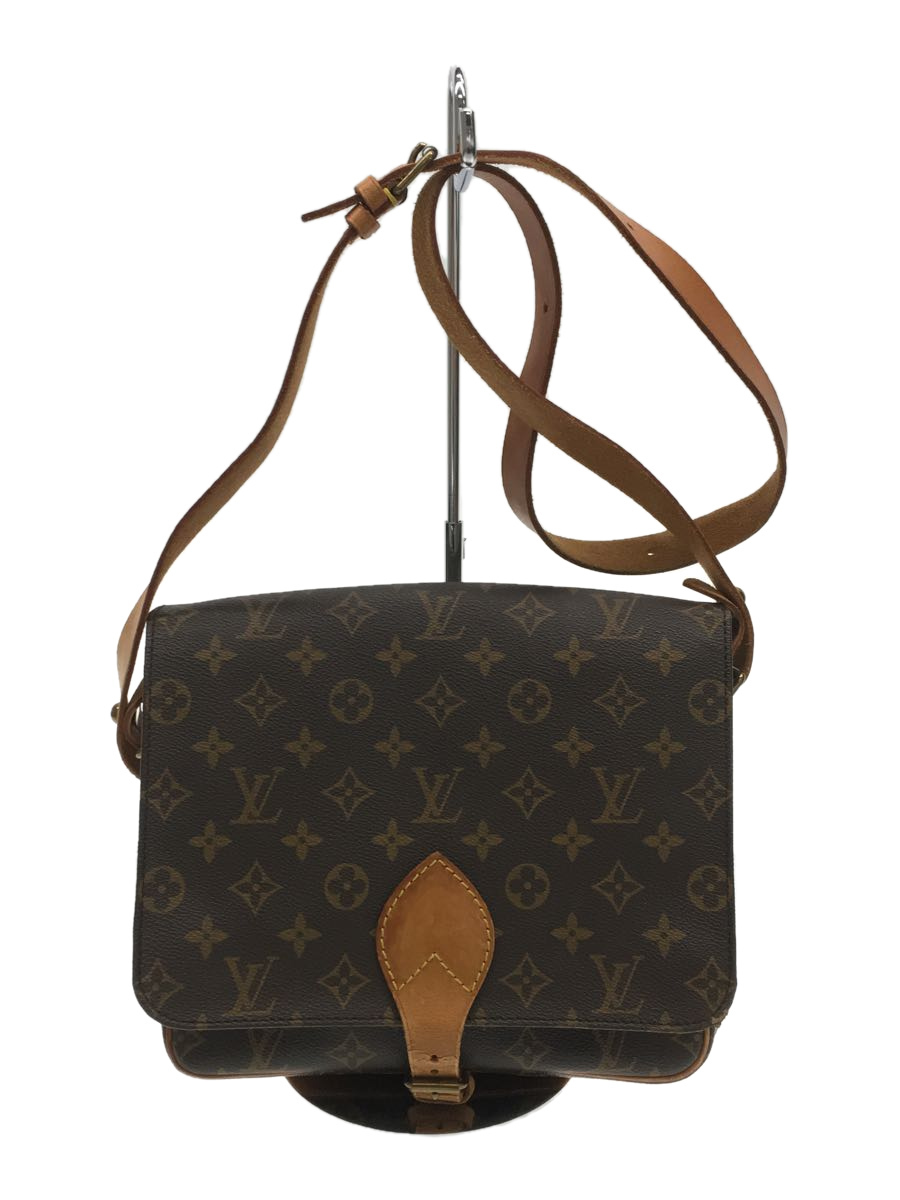 LOUIS VUITTON◇カルトシエール26_モノグラム_BRW/PVC/BRW-