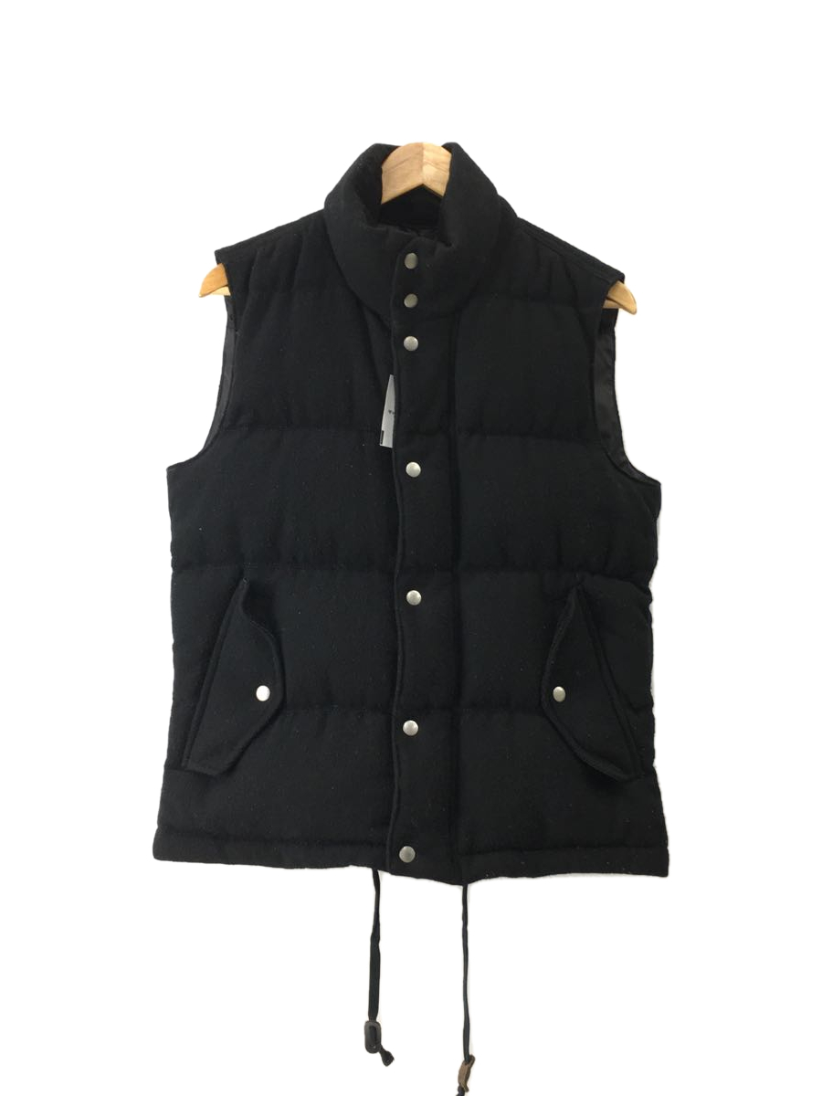 公式ショップ】 MONCLER◇LACET GILET/ラセット/ダウンベスト/1/BLK