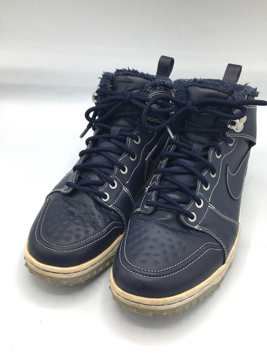 NIKE◆ハイカットスニーカー/26cm/NVY/PVC/805995-400_画像2