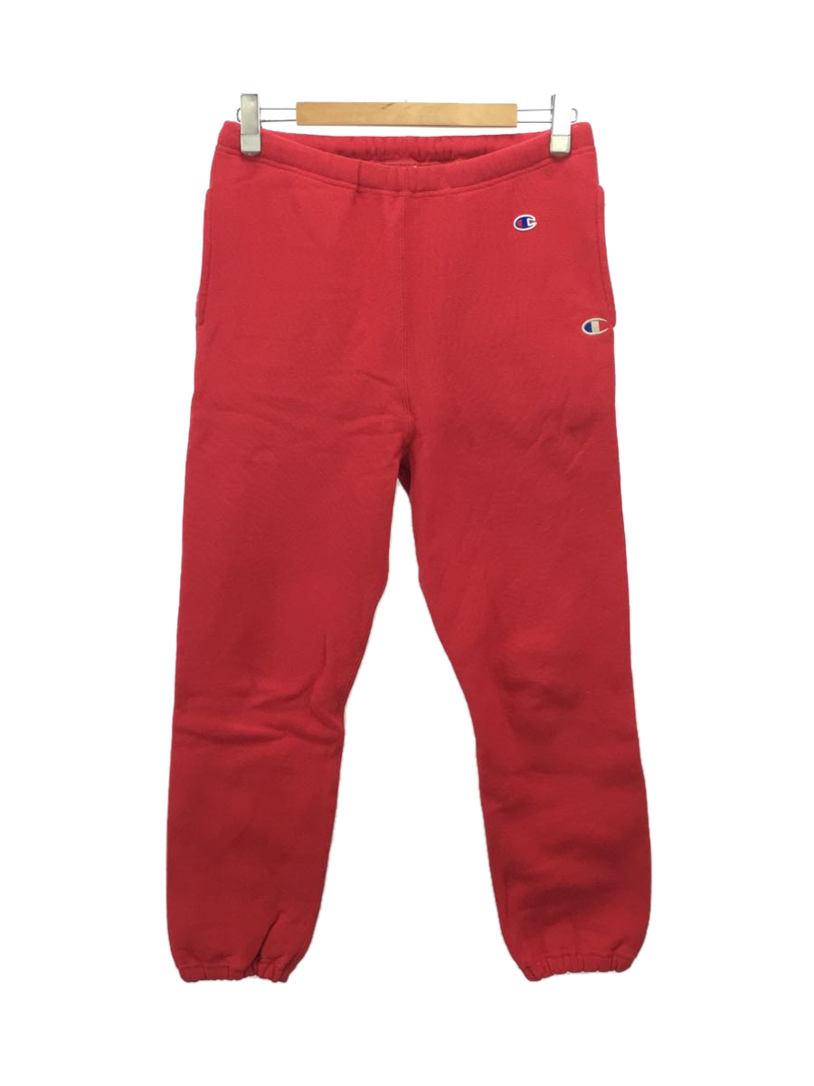 Champion◆JOURNAL STANDARD relume別注/リバースウィーブスウェットパンツ/L/コットン/RED_画像1