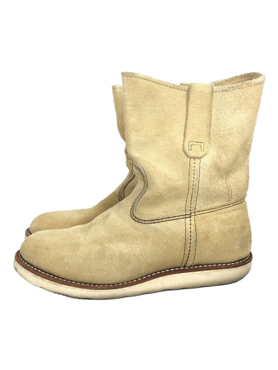 ー品販売 RED WING◇ペコスブーツ・ペコスブーツ/US8/IVO/スウェード