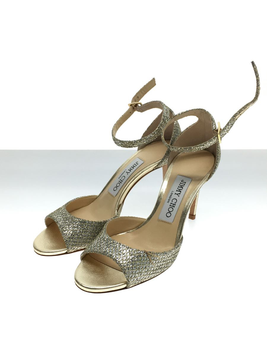 JIMMY CHOO◇ジミーチュウ/サンダル/34.5/SLV/ANNIE 85