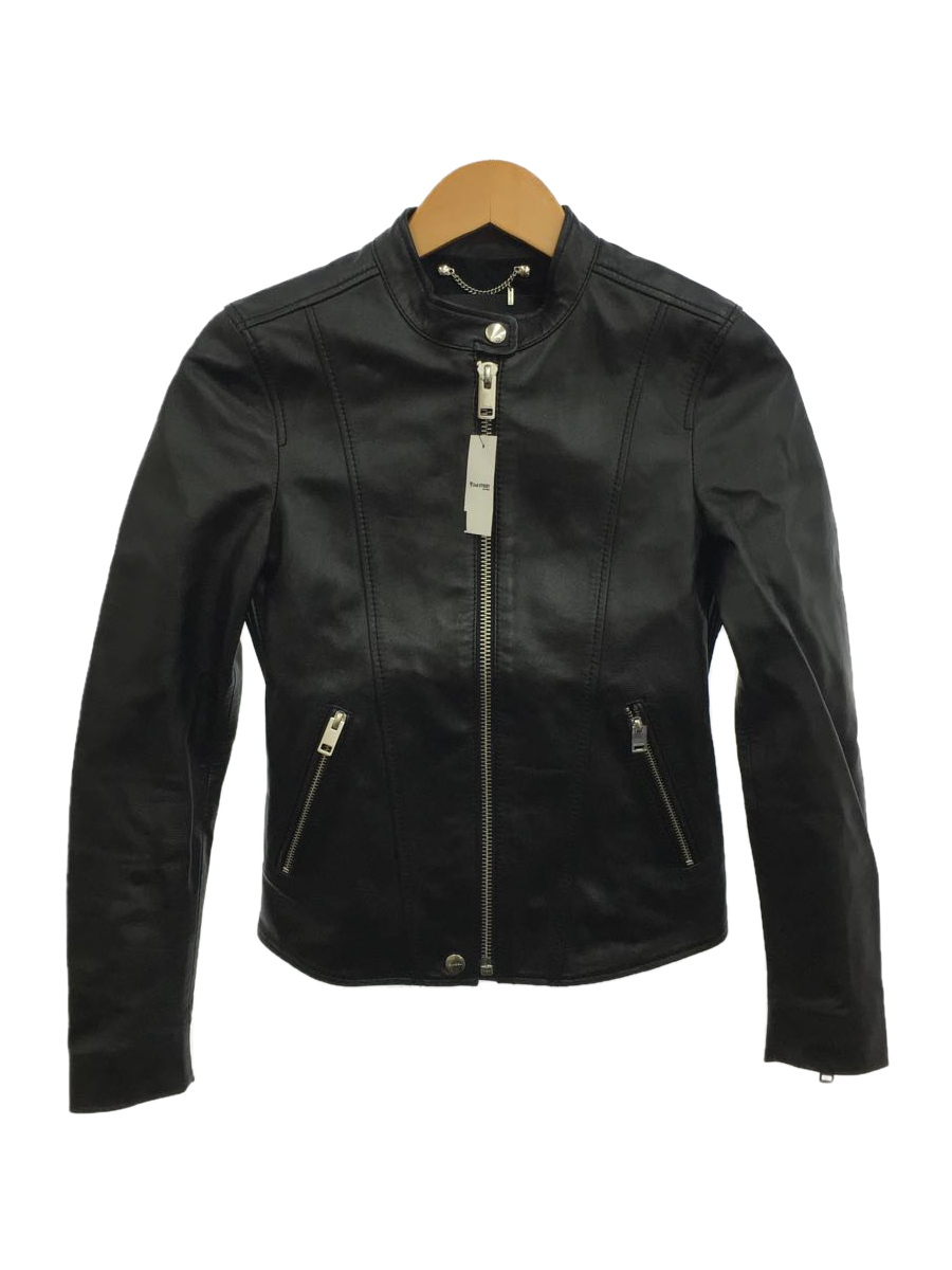 高級品市場 DIESEL◆シングルライダースジャケット/XXS/羊革/BLK XSサイズ以下 高級品市場 DIESEL◆シングルライダースジャケット/XXS/羊革/BLK XSサイズ以下