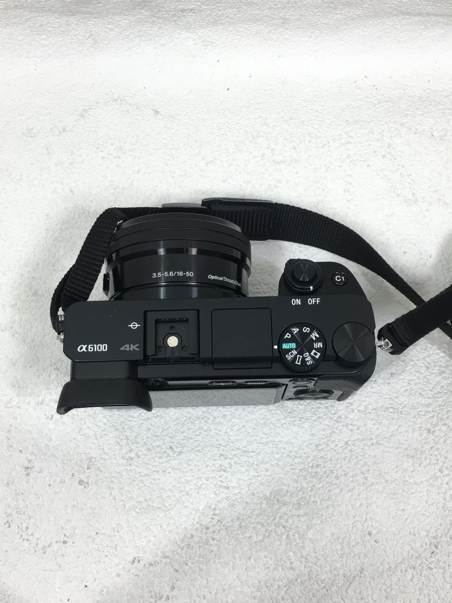 SONY* цифровой однообъективный камера α6100 ILCE-6100L энергия zoom линзы комплект [ черный ]
