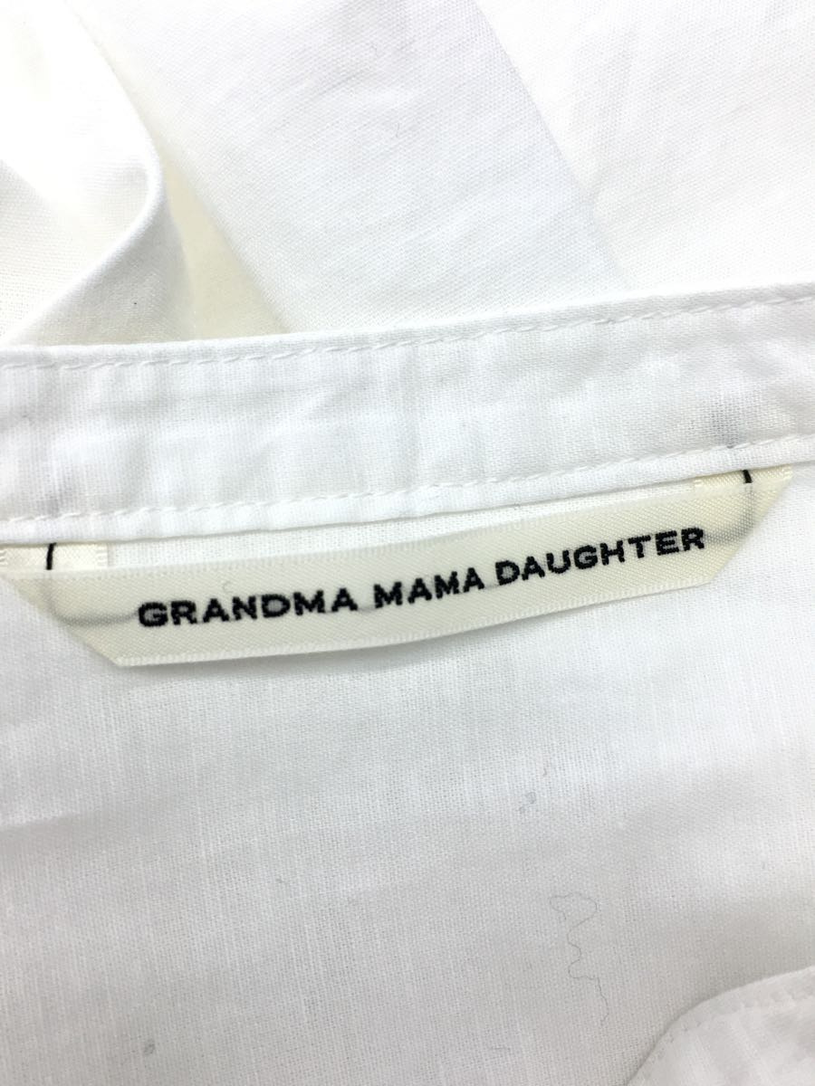 GRANDMA MAMA DAUGHTER* sleeveless shirt /0/ cotton /WHT