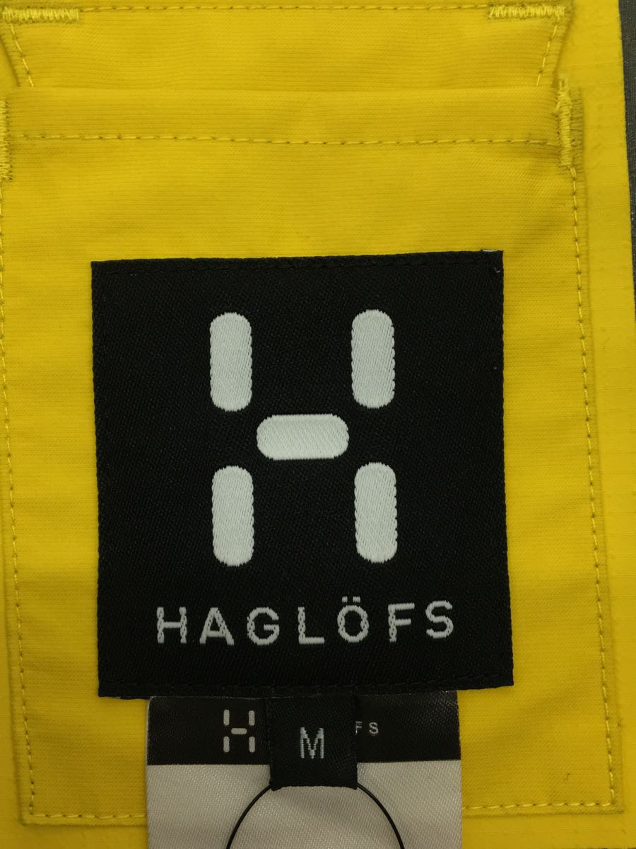 HAGLOFS◆Spitz Jacket/マウンテンパーカ/1039053/M/ポリアミド/YLW_画像3