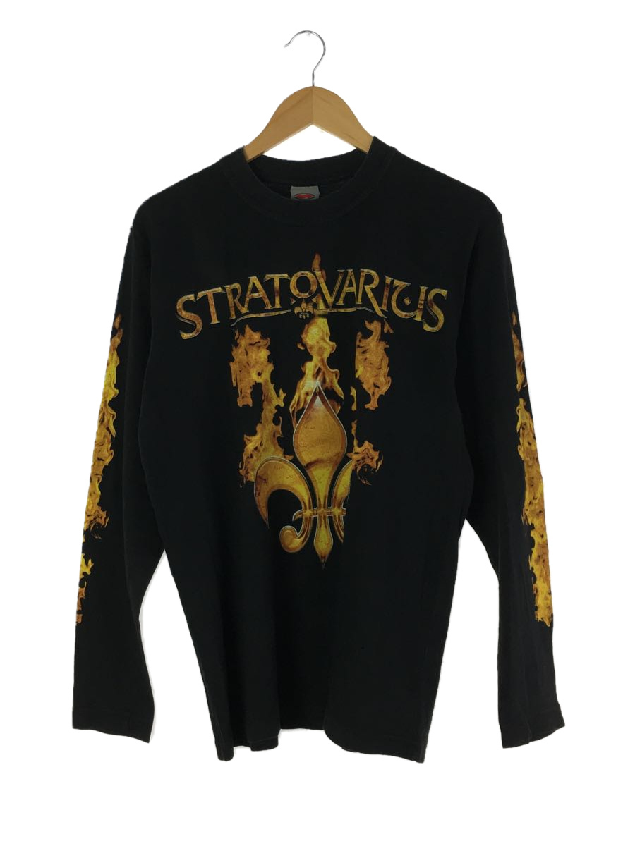 00s/STRATOVARIUS/長袖Tシャツ/ブラック/00s/2003年/ツアー/STRATOVARIUS