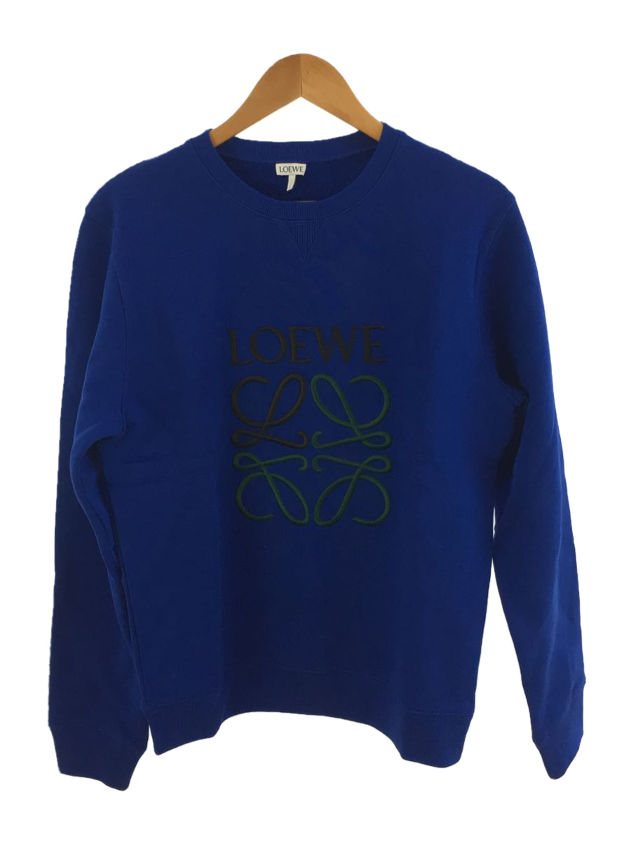 LOEWE◇アナグラムスウェット/M/コットン/BLU/H526Y24J07 www.anac