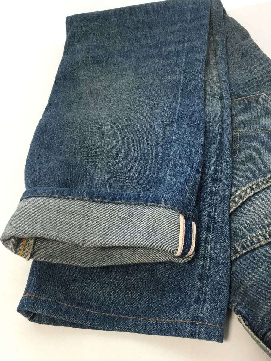 Levi’s Vintage Clothing◆ボトム/28/デニム/IDG/1947MODEL/赤耳/501/リペア加工_画像9