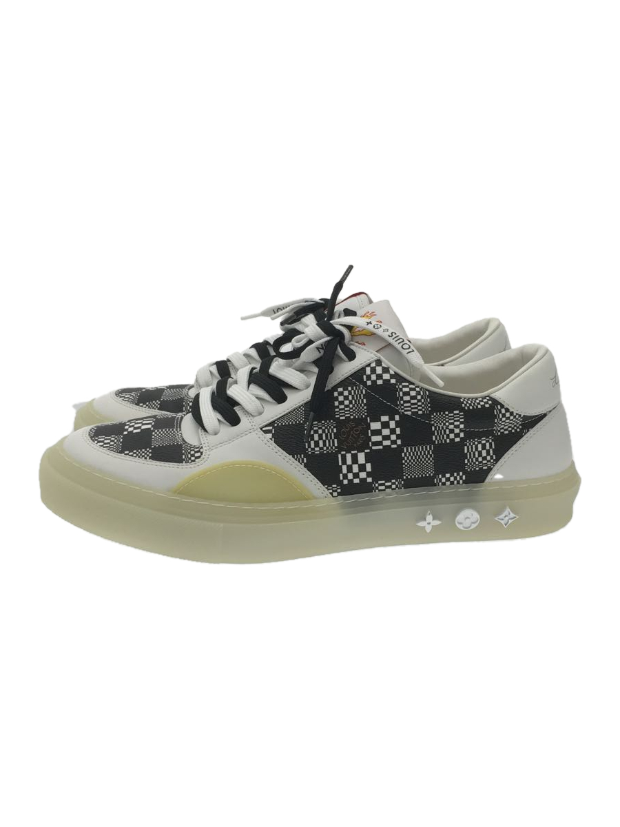 LOUIS VUITTON◇21SS/ダミエ LVオリ・ラインスニーカー/ローカット