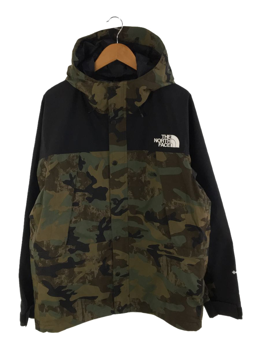THE NORTH FACE◆Novelty Mountain Light Jacket/タグ付き/XL/ナイロン/KHK/NP62237
