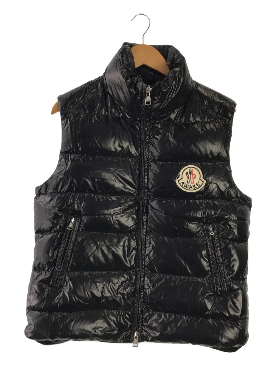 MONCLER◆ダウンベスト/1/ナイロン/BLK/F10921A50110