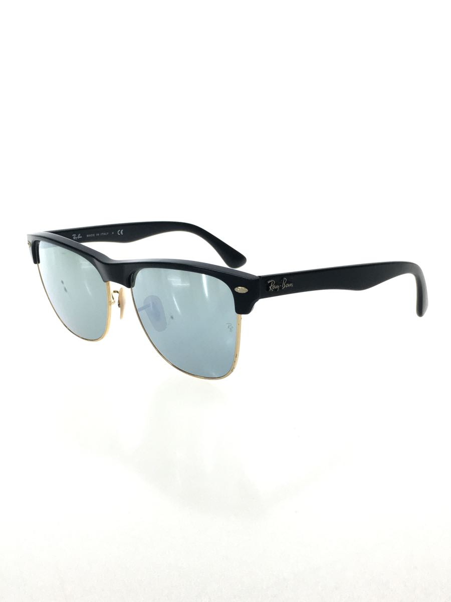 Ray-Ban◆CLUBMASTER OVERSIZED/サングラス/ウェリントン/BLK/メンズ_画像2