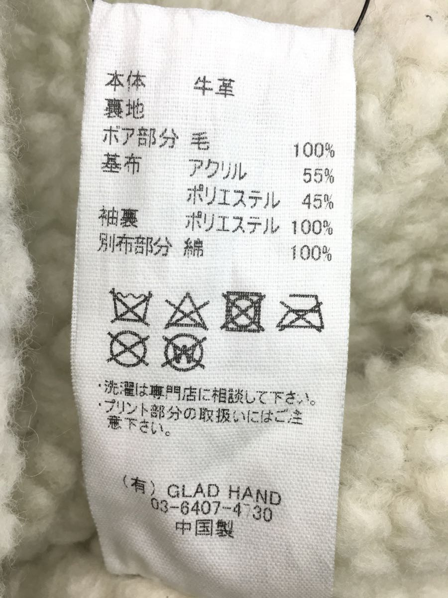 WEIRDO◇HEY KIDS RANCH JACKET/レザージャケットブルゾン/XL/牛革/WRD