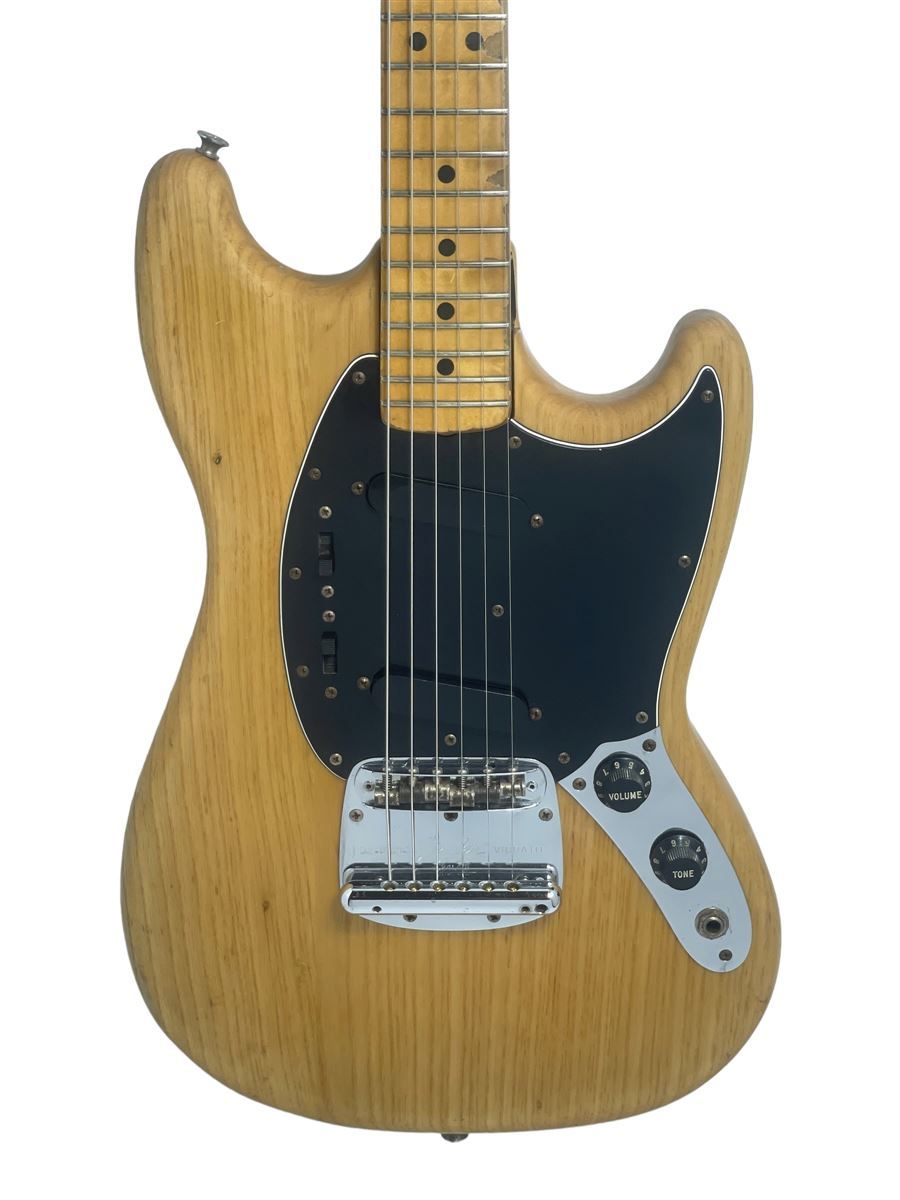 Fender*MUSTANG/USA/1978/ серый катушка / покраска отдирание / Mustang 