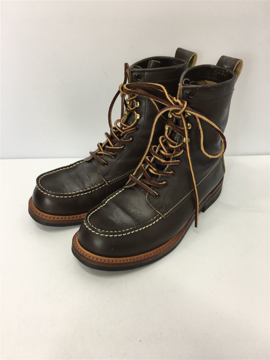 定番のお歳暮 LONE WOLF BOOTS◇ブーツ/US8.5/BRW 26.5cm