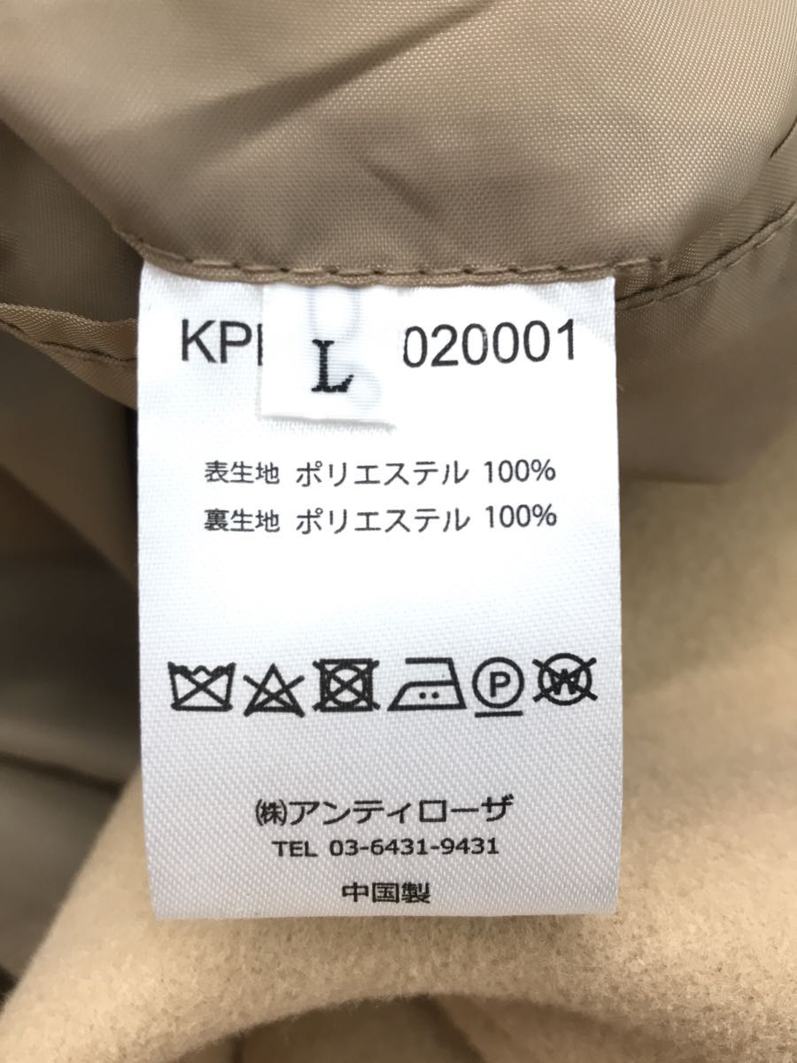 大特価 KUUUPY/コート/L/ウール/BEG/無地/KPPBG1020001/タイロッケン