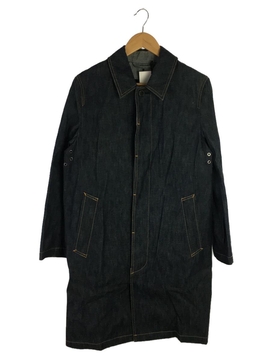 034 新品 英国 マッキントッシュ ステンカラーデニムコート 日本製 S