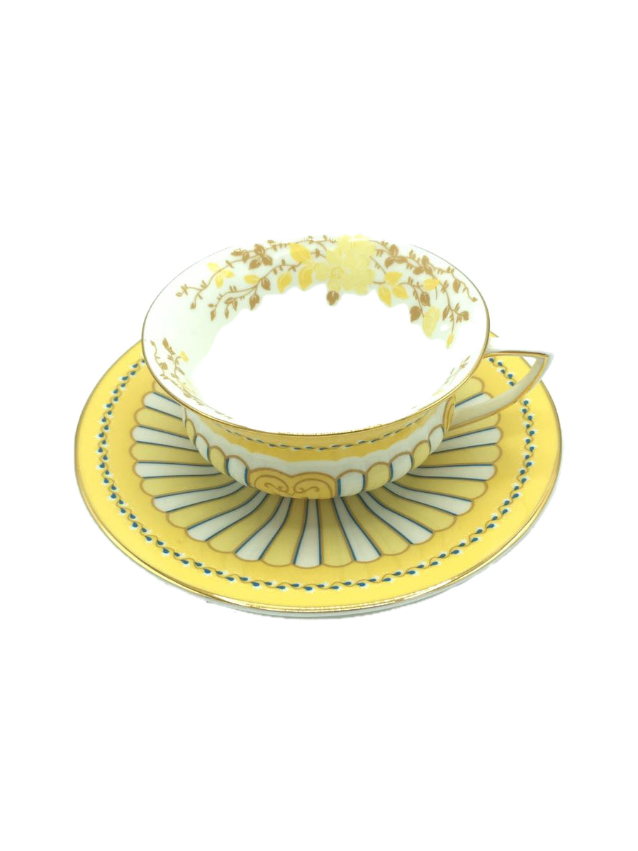 信頼 WEDGWOOD◇カップ&ソーサー/YLW/YELLOW RIBBONS その他 - www