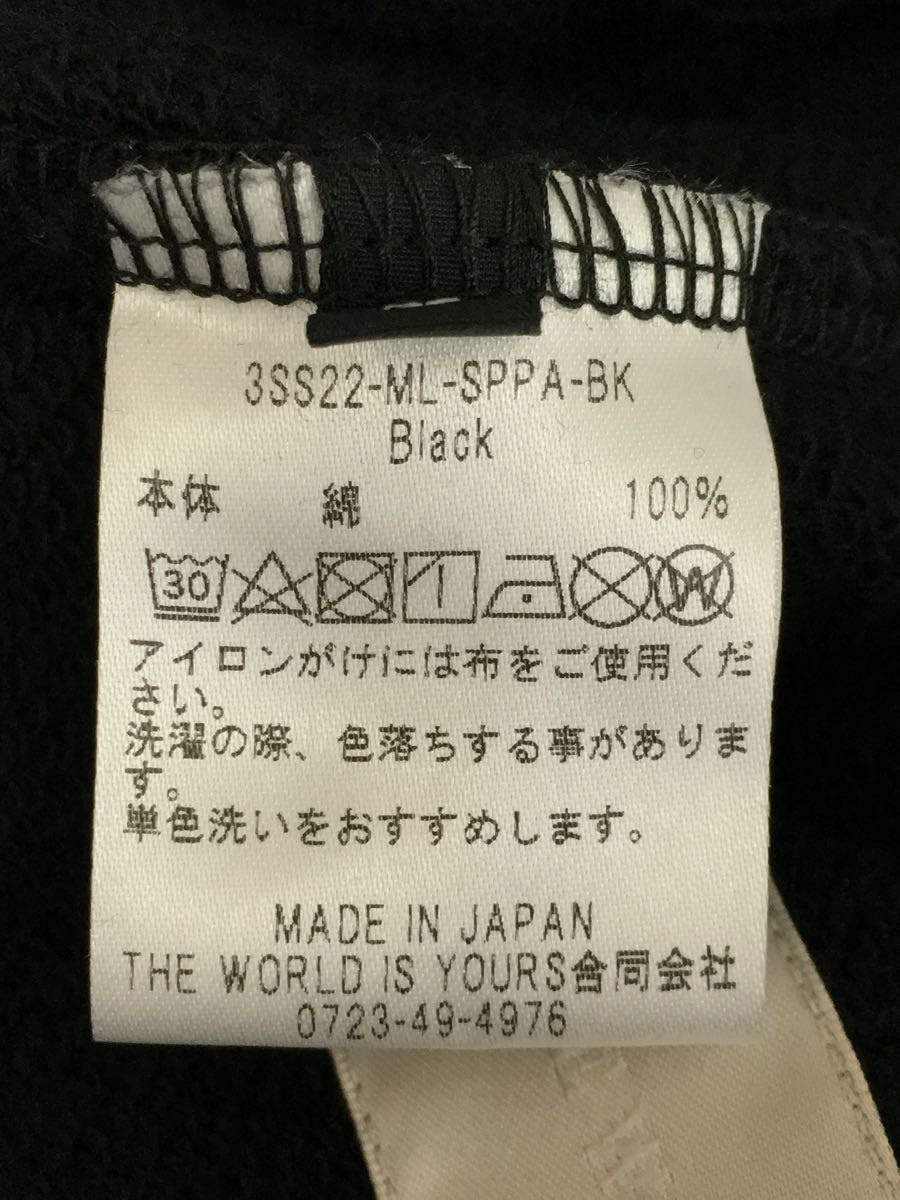 THE WORLD IS YOURS◆ボトム/S/コットン/BLK_画像5