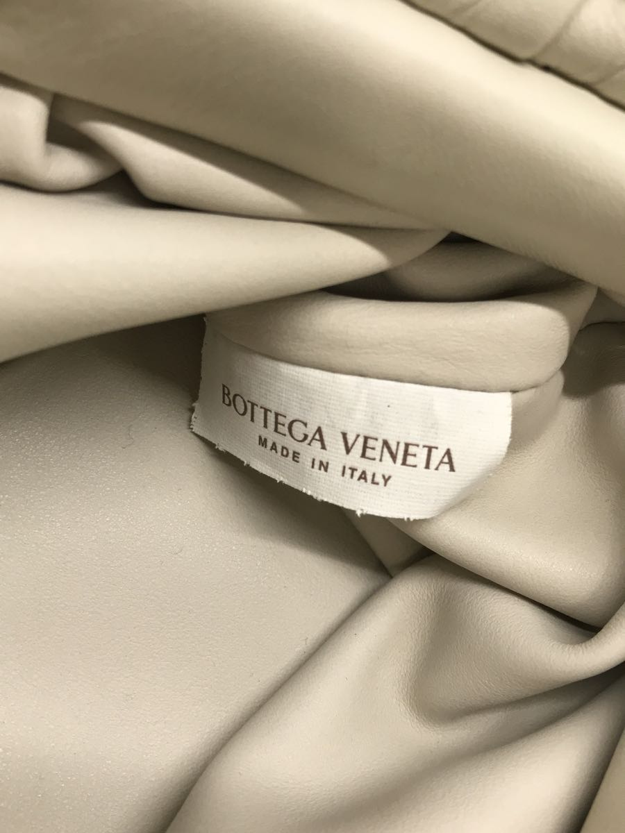 BOTTEGA VENETA◆チェーンポーチ ハンドバッグ/牛革/CRM