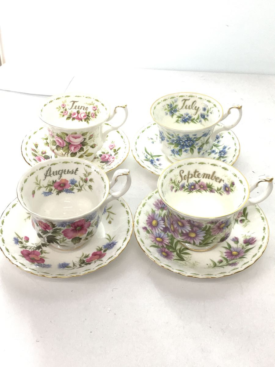 Royal Albert◇カップ&ソーサー/11点以上/フラワー・オブ・ザ・マンス