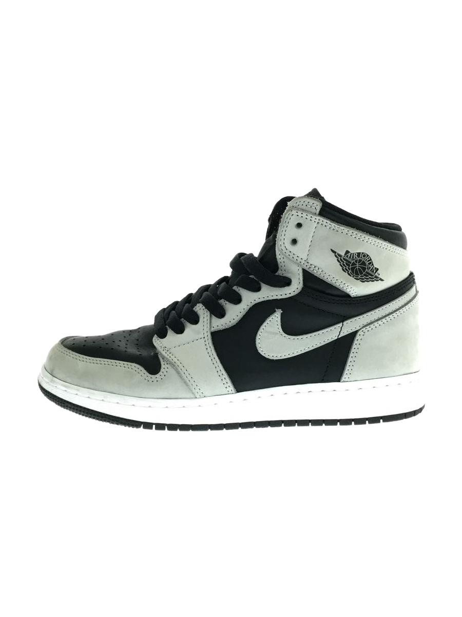 NIKE◆AIR JORDAN 1 RETRO HIGH OG_エアジョーダン 1 レトロ ハイ OG/24cm/GRY