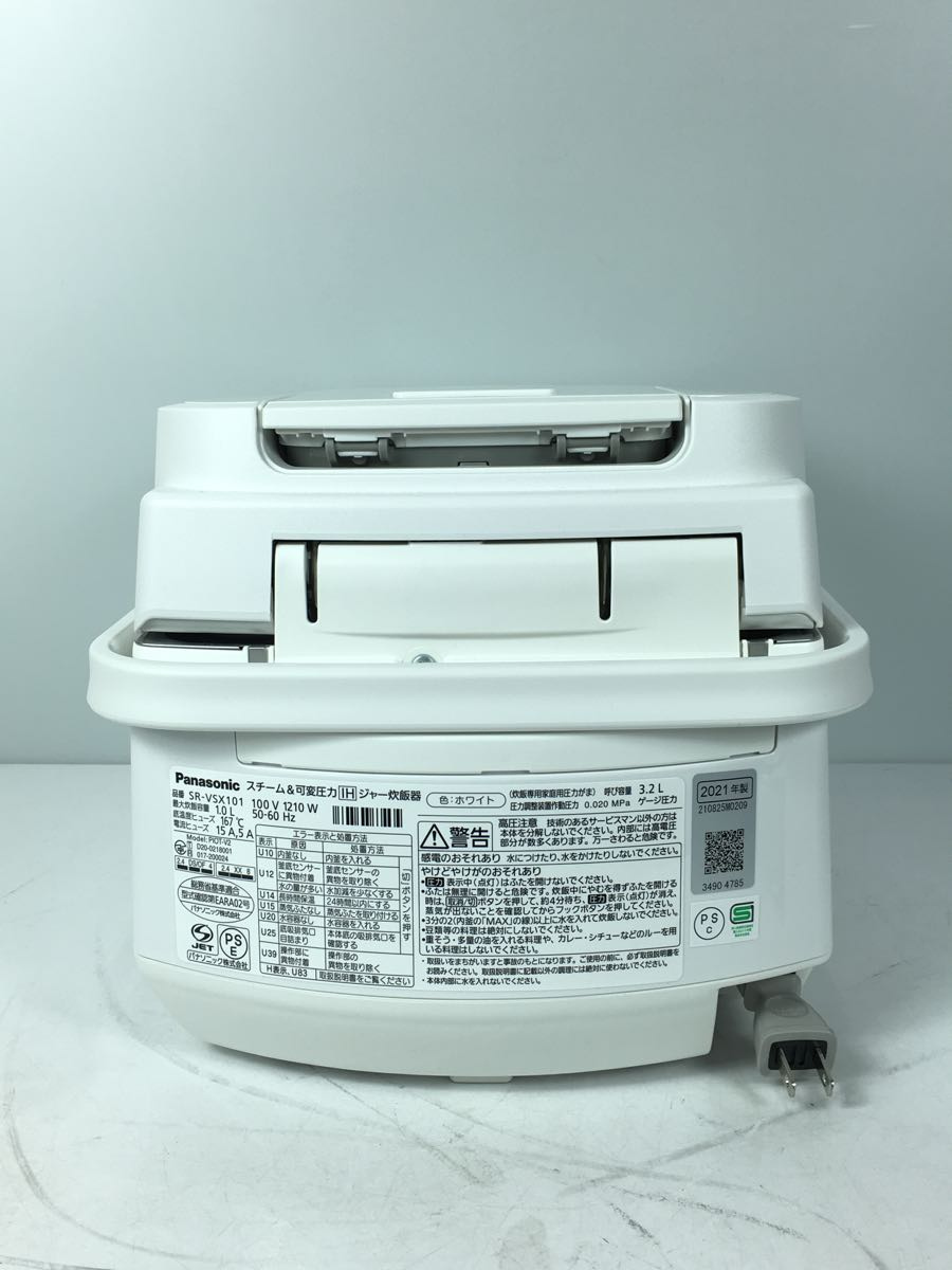 Panasonic◇炊飯器 SR-VSX101-W | normanhubbard.com