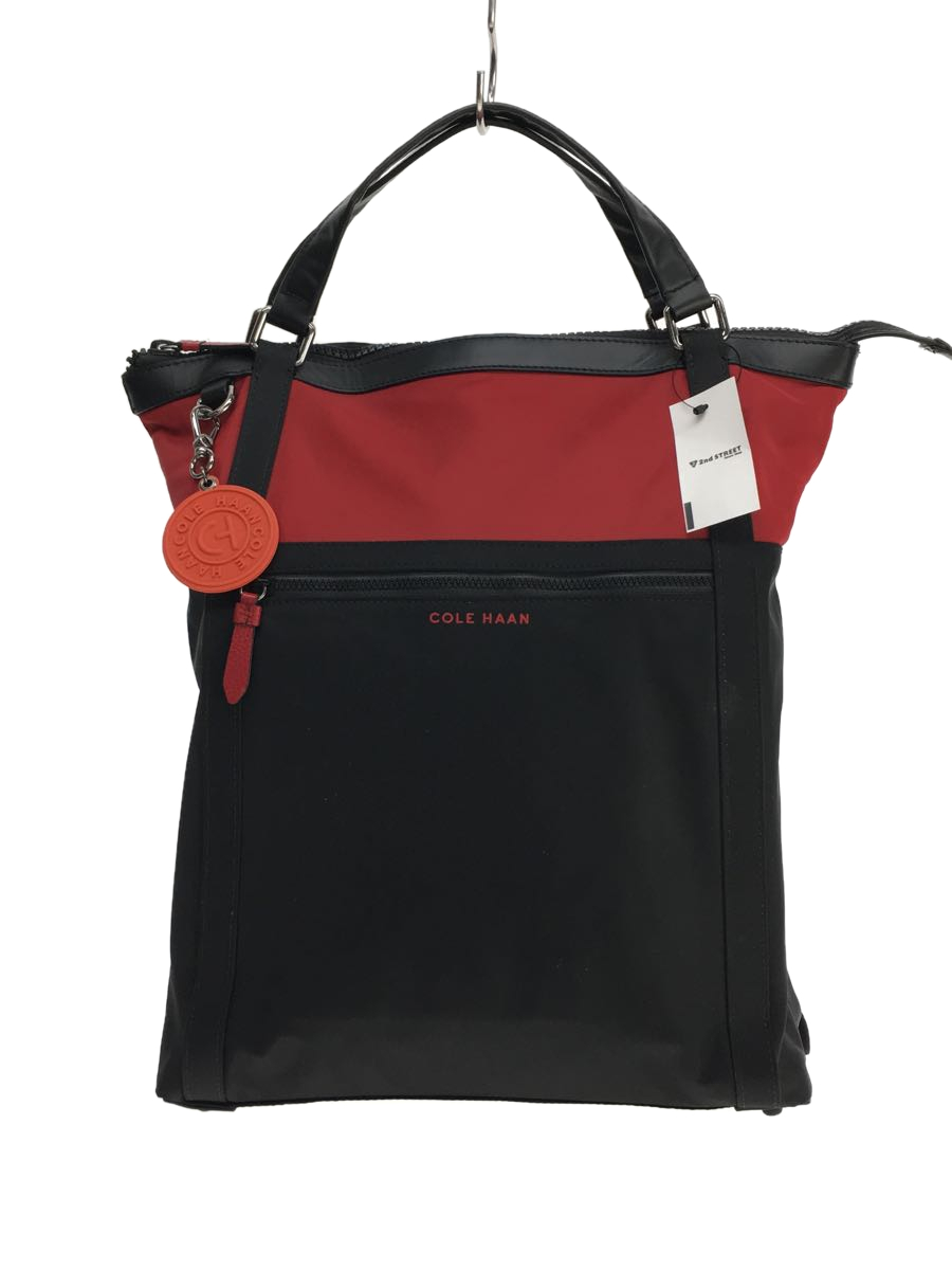 正規逆輸入品】 COLE HAAN◇トートバッグ/ナイロン/BLK/無地//バイ